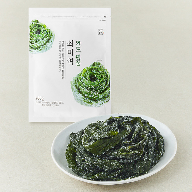완도명품 쇠미역, 260g, 1개