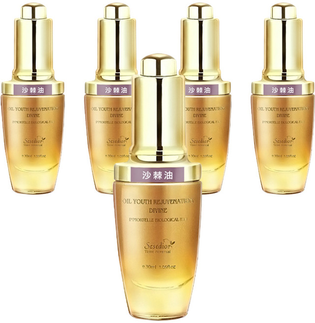 Sesedior 希希娣兒 台灣公司貨 沙棘精萃油, 30ml, 5瓶