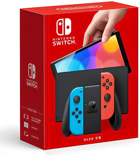 닌텐도 스위치 OLED, Nintendo Switch(네온블루 + 네온레드)