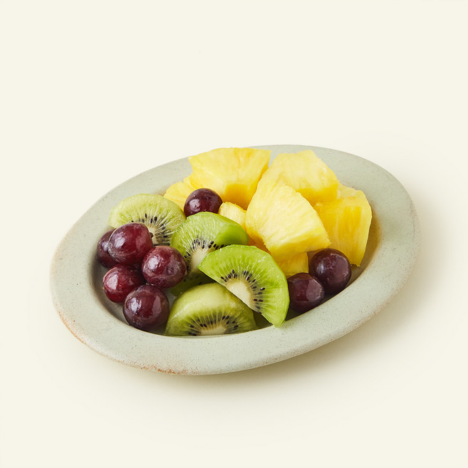 All바른농장 파인애플 키위 적포도 골고루 혼합팩 4, 1개, 300g