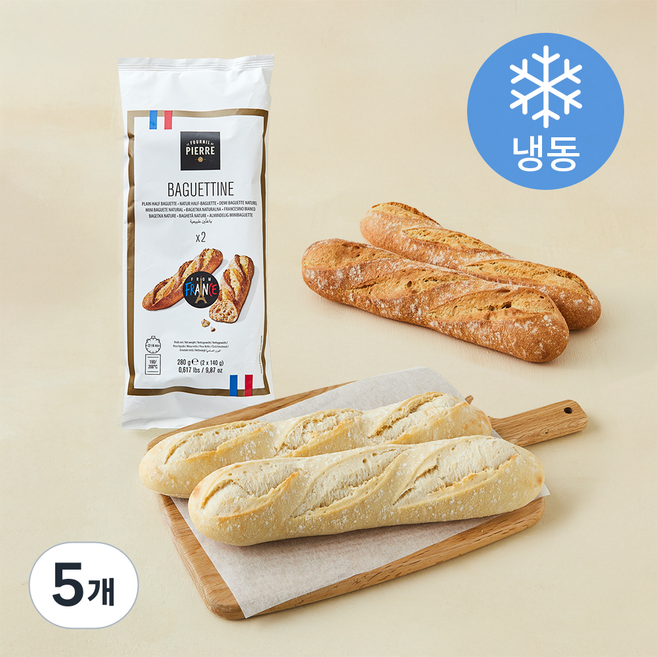르푸닐드피에르 하프바게트 (냉동), 140g, 5개, 2개입
