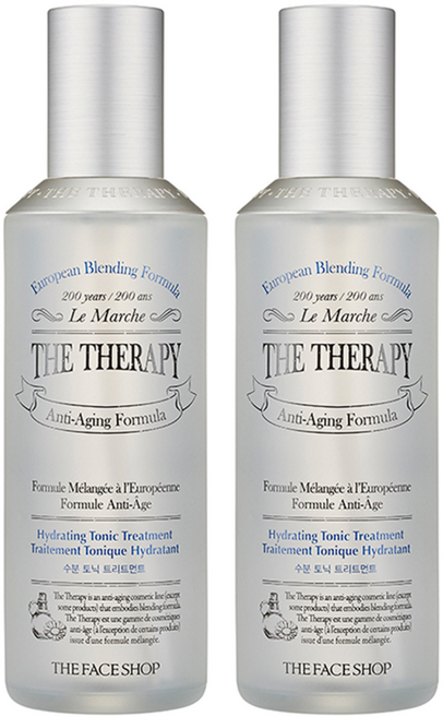 더페이스샵 더테라피 수분 토닉 트리트먼트, 2개, 150ml
