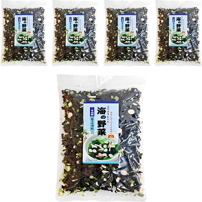 千代田 蟹玉海鮮海帶芽, 80g, 5包