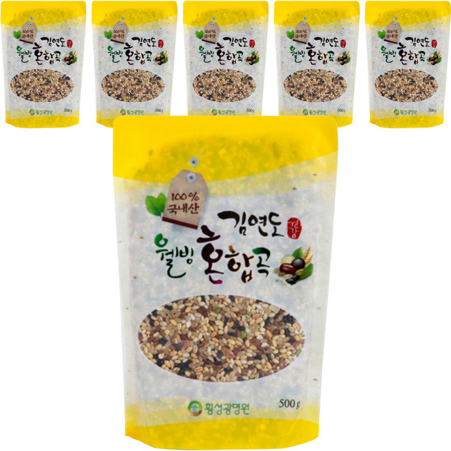 횡성광명원 김연도 웰빙 혼합곡, 500g, 6개