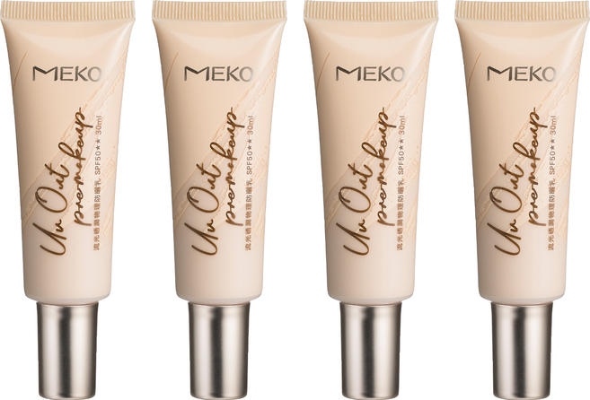 MEKO Uv Out Pre-makeup 流光透潤物理防曬乳 SPF50 EB-055 01晨曦, 4條, 30ml