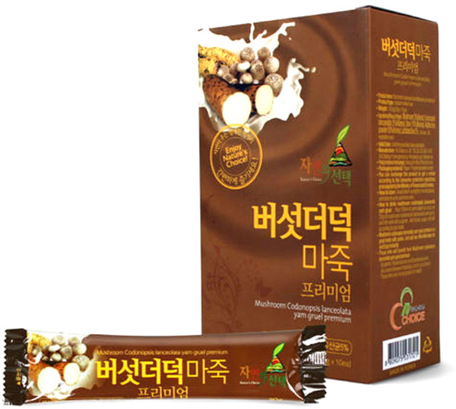 엔초이스_프리미엄버섯더덕마죽 10p, 1개, 300g