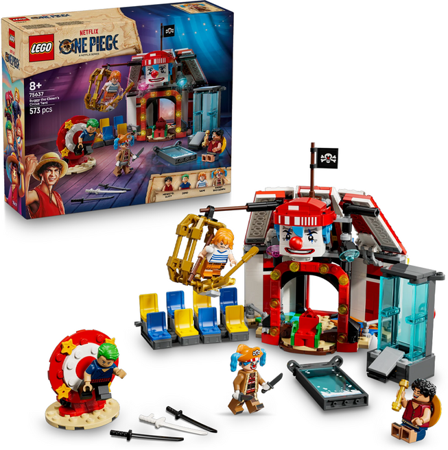 LEGO 75637 航海王系列 小丑巴其的馬戲團帳篷 Buggy the Clown's Circus Tent, 1套
