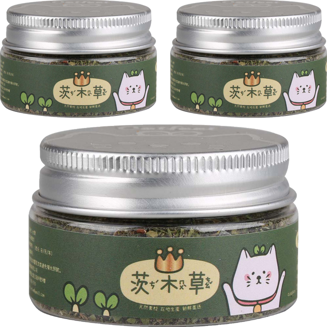 Catfeet 茨木草, 貓薄荷 金, 25ml, 3罐