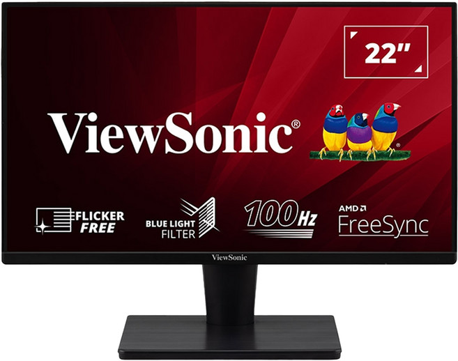 ViewSonic 優派 22吋 Full HD 窄邊寬螢幕, VA2215-H