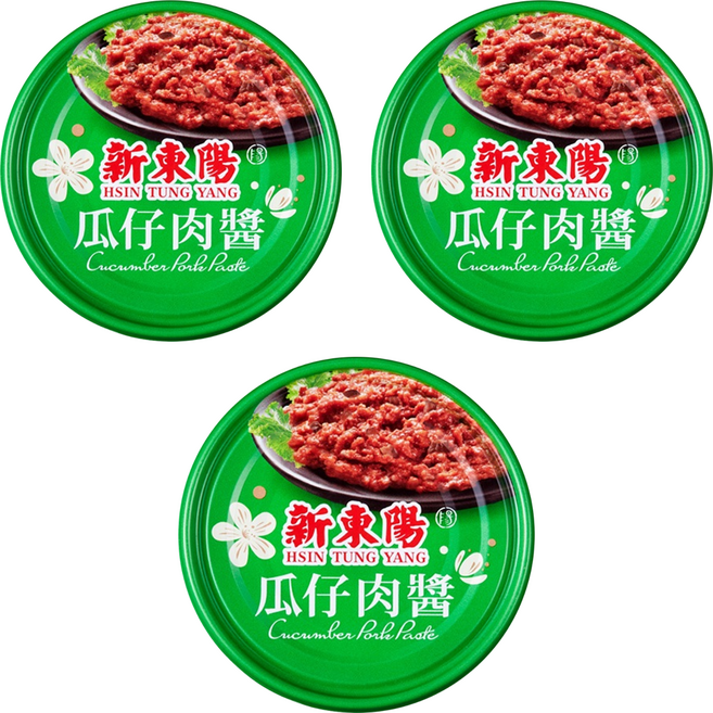 新東陽 瓜仔肉醬, 160g, 3罐