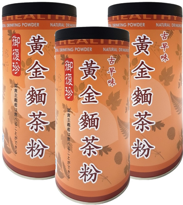 御復珍 黃金麵茶粉, 600g, 3罐