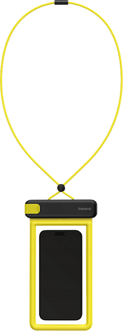 Baseus 倍思 潛航系列 夾扣式氣囊防水袋, 星曜黑, 1個