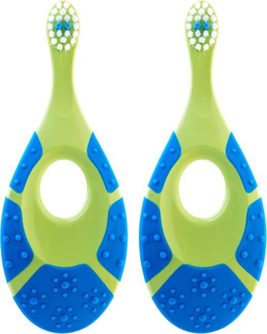 조르단 스텝 1단계 영유아칫솔, 랜덤 발송, 1개입, 2개