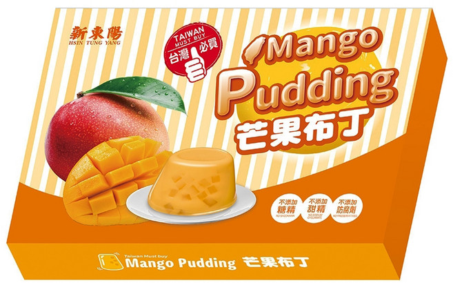 新東陽 芒果布丁, 660g, 1盒
