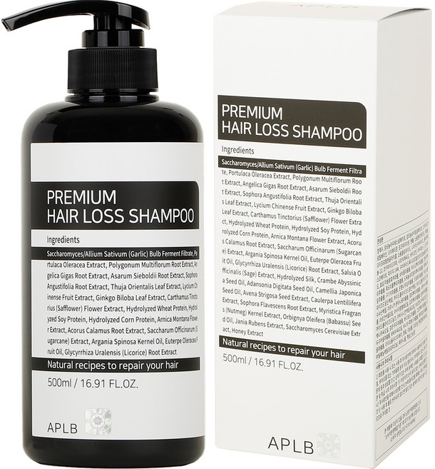 에이플비 프리미엄 헤어로스 탈모 완화 샴푸, 500ml, 1개