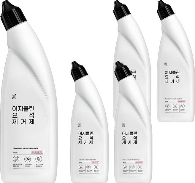 깔끔대장 이지클린 요석 제거제, 750ml, 5개