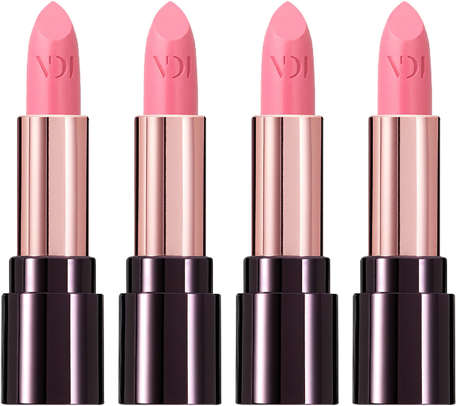 비디보브 립 컷 루즈 립스틱, 4개, PK104 핑크 베이비