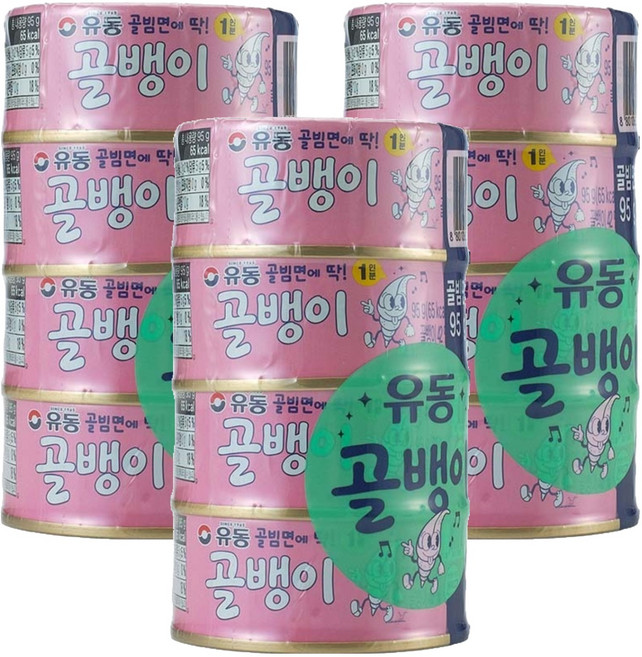 Yoodong 海螺絲麵, 95g, 12個