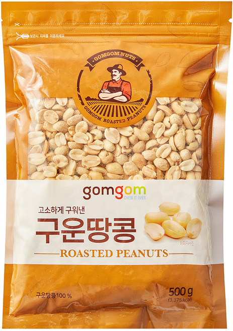 곰곰 구운땅콩, 500g, 1개