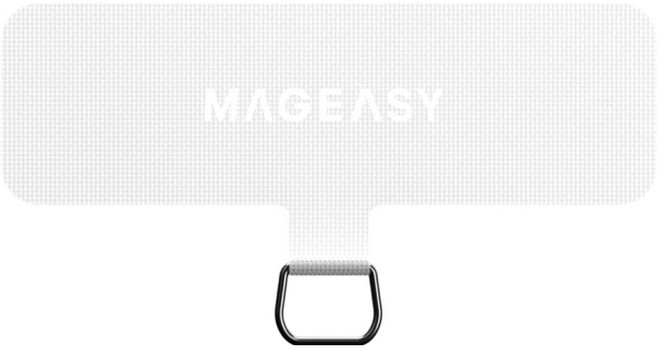 MAGEASY STRAP 掛繩片, 白色, 1個