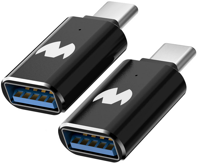 구스페리 USB 3.0 OTG 변환젠더, otgA-C, 2개