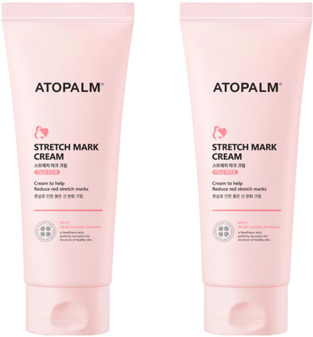아토팜 매터니티 케어 스트레치 마크 크림, 200ml, 2개