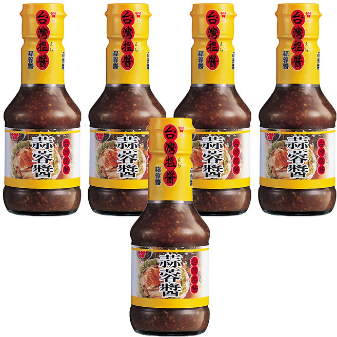 味全 蒜蓉醬, 200g, 5瓶