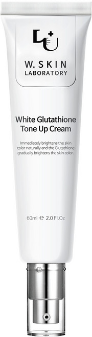 더블유피부연구소 글루타치온 톤업 크림, 화이트, 60ml, 1개