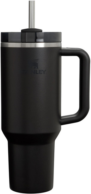 STANLEY 冒險系列 吸管隨手杯2.0, 1180ml, 消光黑, 1個