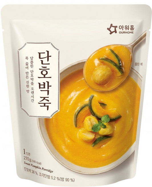 OURHOME 愛味弘 南瓜粥, 270g, 1包