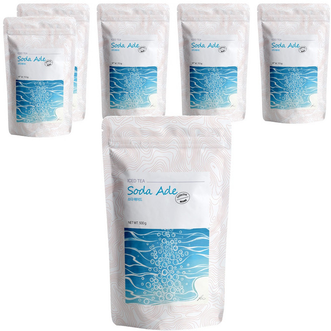 베오베 소다에이드 파우더, 1개입, 6개, 500g