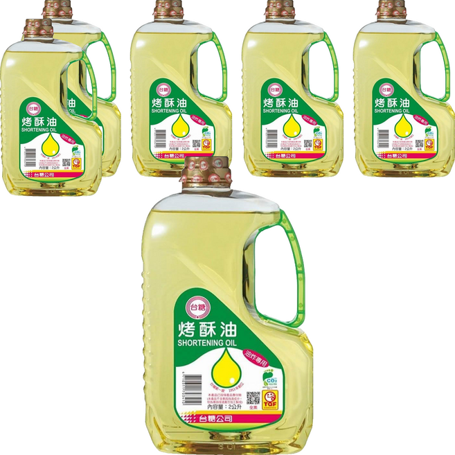 台糖 烤酥油, 2L, 6瓶