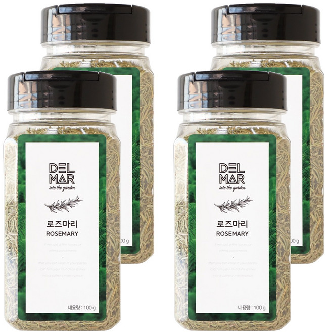 딜리셔스마켓 로즈마리홀, 100g, 4개