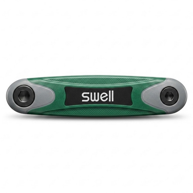 SWELL 黑摺疊 六角扳手9支組 083-43AO, 1組