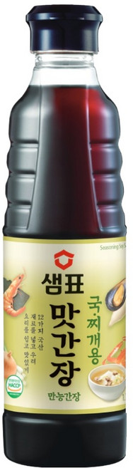 샘표 맛간장 국찌개용, 500ml, 1개