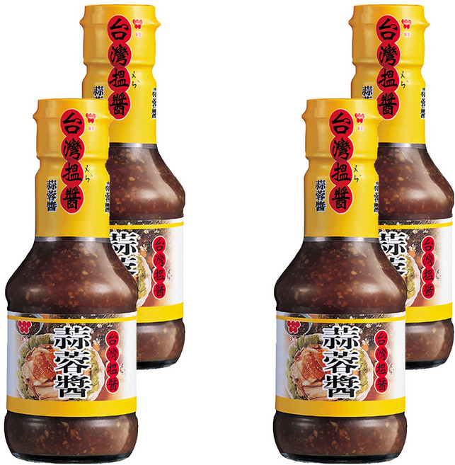 味全 蒜蓉醬, 200g, 4瓶