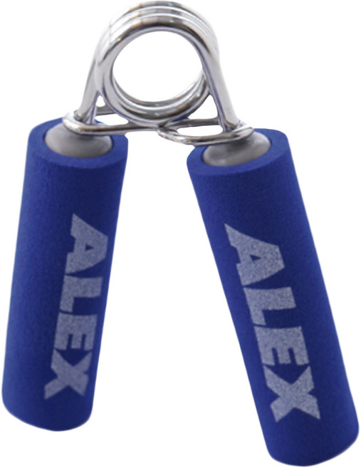 ALEX SPORTS 泡棉握力器, 藍色, 1個