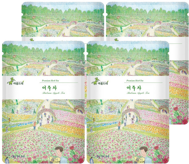 아름드레 여주차, 2g, 25개입, 4개