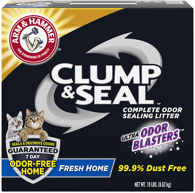 ARM&HAMMER 頂級淨味貓砂, 8.62kg, 1盒, 淨味