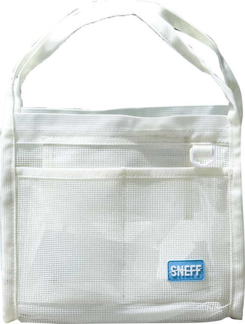 스네프 네티 메쉬가방, 크림