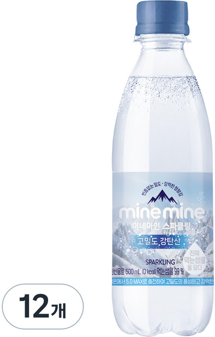동원 미네마인 스파클링 고밀도 강탄산, 500ml, 12개