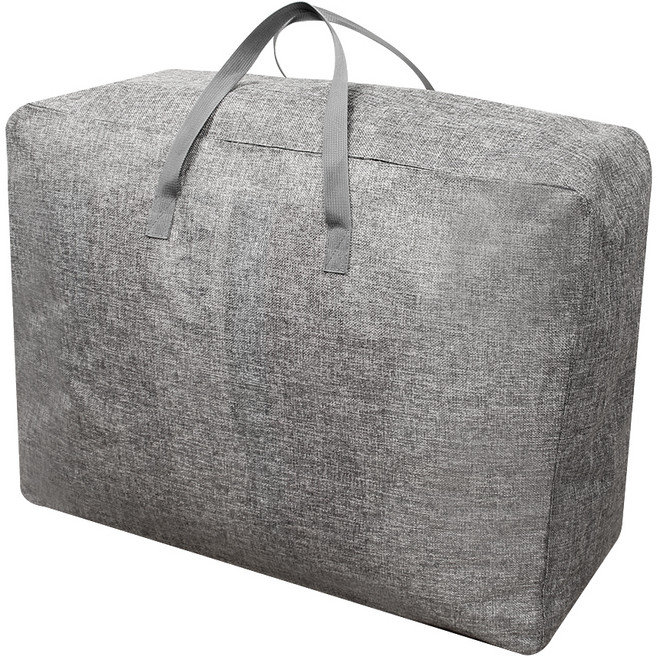 하비티 모던 베이직 방수 특대형 이불 정리함, 그레이, 70 x 28 x 50 cm, 1개