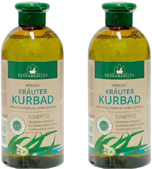 허바메디커스 허벌베스 바디워시 유칼립투스향, 500ml, 2개