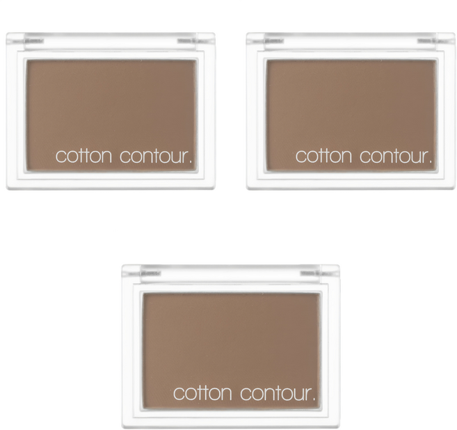 미샤 코튼 컨투어 셰이딩 4g, 스모크드 헤이즐, 3개
