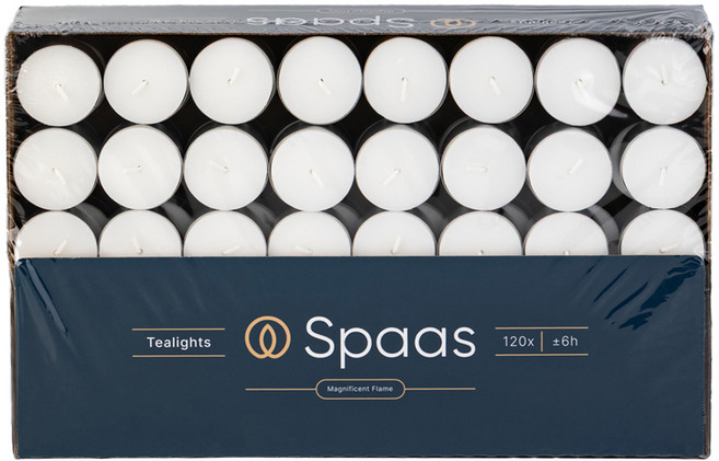 스파스 티라이트 종이팩 6시간연소, 무향, 19g, 120개