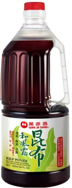 萬家香 昆布和風露, 1.5L, 1瓶