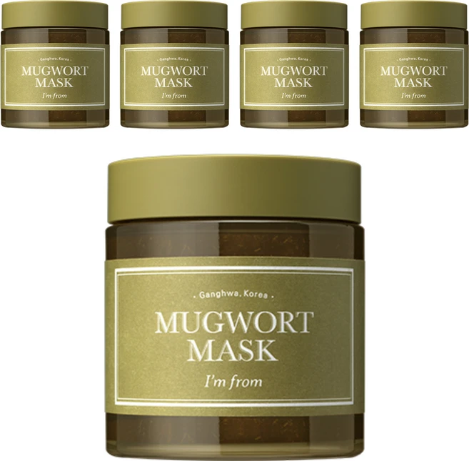 아임프롬 머그워트 마스크, 1개입, 5개 - 쿠팡