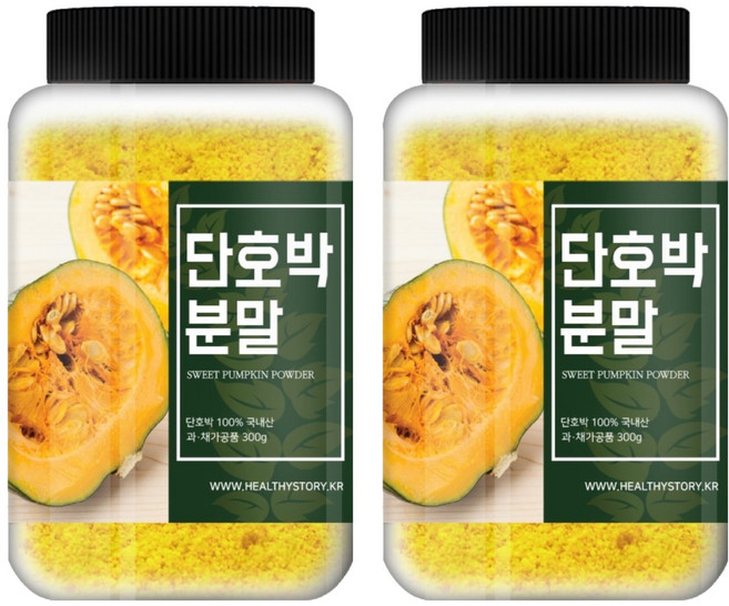 건강스토리 단호박 분말, 300g, 2개