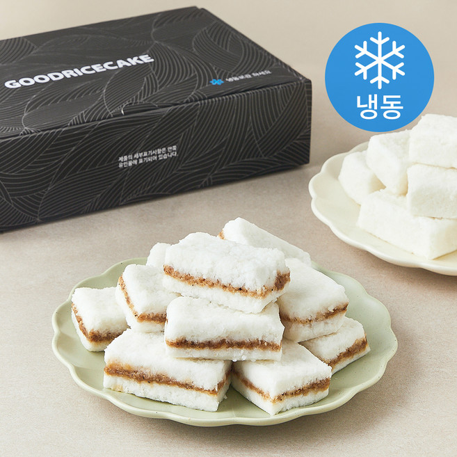 착한떡 달콤한우유백설기 10개입 + 우유백설기 10개입 (냉동), 45g, 20개입, 1박스