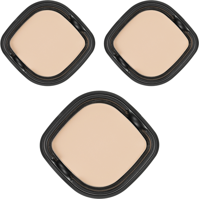 미샤 시그너처 드라마틱 투웨이 팩트 교체용 SPF25 PA++ 9.5g, 바닐라, 3개